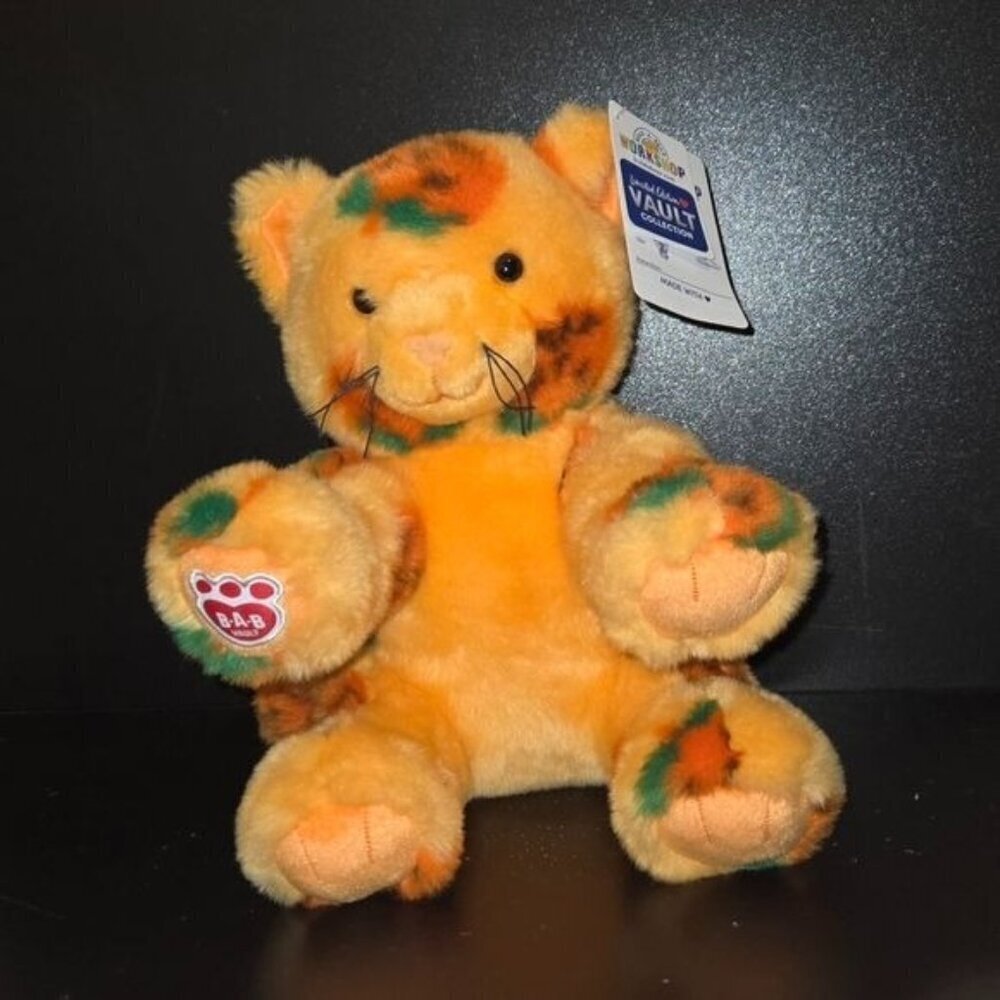 Limited Edition‎ Vault Collection Build-A-Bear Workshop Pumpkin Kitty